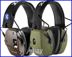 035 Bluetooth 5.0 Shooting Ear Protection Earmuff + EM056 Electronic Shooting Ea