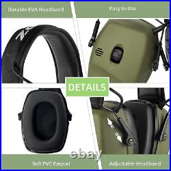 035 Bluetooth 5.0 Shooting Ear Protection Earmuff + EM056 Electronic Shooting Ea