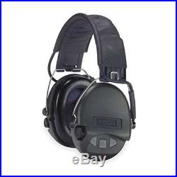 10061285 Electronic Ear Muff, 19dB, Over-the-Head, Black