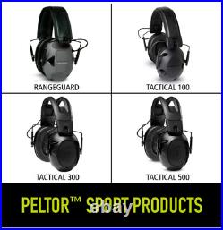 1X Sport Tactical 500 Electronic Hearing Protection Earmuffs Bluetooth-Enabled