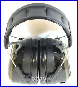 3M MT13H223A Peltor Over the Head Electronic Ear Muffs Headset 26dB Green Muff