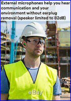 3M PELTOR EEP-100 Ear Plug Kit, Rechargeable, Noise Reduction, Construction, Man