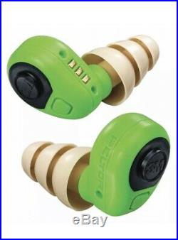 3M PELTOR Electronic Ear Plug, Green, EEP-100 UltraFit Eartips Noise Reduction