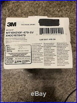 3M PELTOR MT16H210F-479-SV TACTICAL SPORT HEADSETS OPEN BOX- New never used
