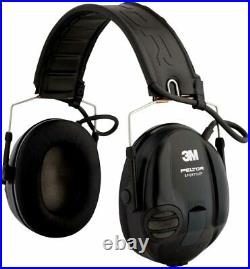 3M PELTOR SportTac Headset, 26 dB, Foldable Headband MT16H210F-479-SV