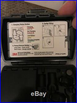 3M PELTOR TEP-100 Tactical Digital Earplug Kit, New, Black, 3 fits