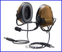 3M Peltor ComTac III ACH Communication Headset, Dual Comm, Neck Band MT17H682B