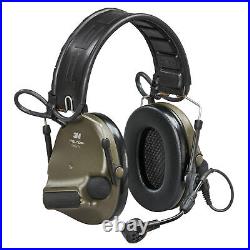 3M/Peltor ComTac VI Defender Electronic Earmuff NIB Green MT20H682FB-09NGNS