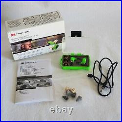 3M Peltor EEP-100 Electronic Ear Plug Kit, Rechargeable, Green, Noise Reduction