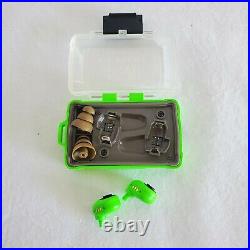 3M Peltor EEP-100 Electronic Ear Plug Kit, Rechargeable, Green, Noise Reduction