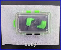 3M Peltor EEP-100 Electronic Ear Plug Kit, Rechargeable, Green, Noise Reduction