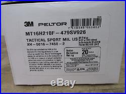 3M Peltor MT16H210F-479-SV926 Tactical Sport Electronic Headset