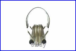 3M Peltor Soundtrap Slimline Electronic Headset Olive Green MT15H67FB