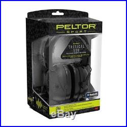 3M/Peltor TAC500-OTH Black Sport Tactical Electronic Earmuff 500 (NRR 26)