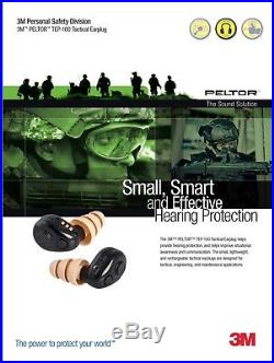 3M Peltor TEP-100 Tactical Digital Earplug Kit