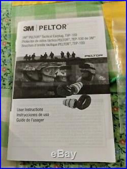 3M Peltor TEP-100 Tactical Earplugs