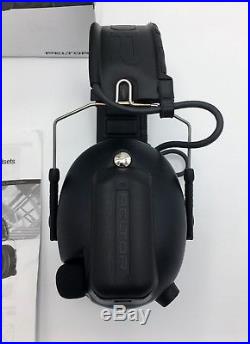 3M Peltor Tactical Pro Electronic Headset, Foldable Headband, Black MT15H7F SV