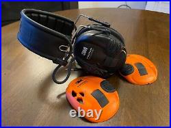 3M Peltor Tactical Sport Electronic Communications Headset Orange & Black Shel