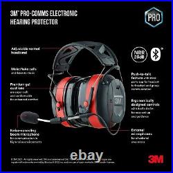 3M Pro-Comms Electronic Hearing Protector, Wireless Earmuffs With Bluetooth T