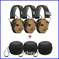 3PCS Electronic Shooting Earmuffs Anti-noise Earphone Hearing Protection Headset