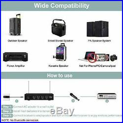 4 Channel VHF Wireless Microphone Phenyx Pro 4-Channel Wireless Microphone Sysem