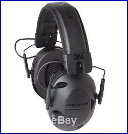 4/Pack 3M Peltor Tactical 100 Electronic Earmuffs With FREE 8 Pack Batteries
