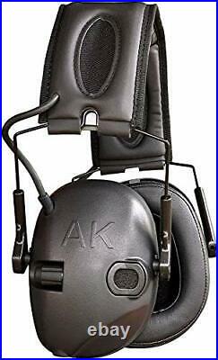 AKT1 Sport Sound Amplification Earmuff, Electronic Hearing Protection for Shooti