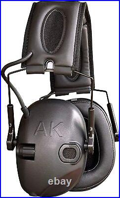 AKT1 Sport Sound Amplification Earmuff, Premium Ear Pro for Shooting, NRR 25