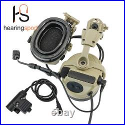 ARC Rail Helmet Stand TSC5 Pro Electronic Tactical Headset Hearing Protection