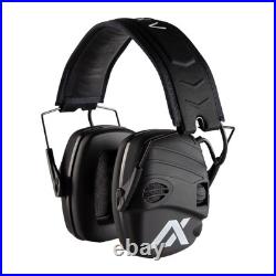 AXIL Black Electronic Ear Muffs Noise Cancelling Hearing Protection 40 DB Gain