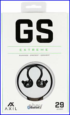 AXIL GSEXTREME GHOSTSTRYKE EXTREME ALL-IN-ONE ABS PLASTIC 29 DB EARBUDS BLACK With