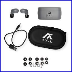 AXIL XCOR Digital Tactical Earbuds Includes Charging Case Gray AXXCOR-DIG-R