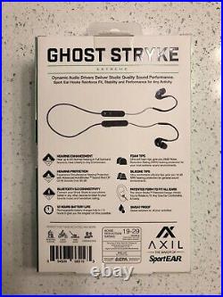 Alix Ghost Strike (GS) Extreme Bluetooth Hearing Protection/Enhancement (NEW)