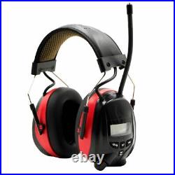 Am/Fm Radio Earmuff Hearing Safety Headphones Protection 25dB Noise Reduction