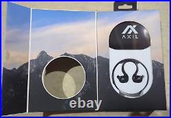 Axil GS Extreme 2.0 Tactical Audio Protection Bluetooth Earbuds-Black NEW IN BOX