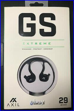 Axil Ghost Stryke Extreme Neck Worn Electronic Ear Plugs (Rechargeable)