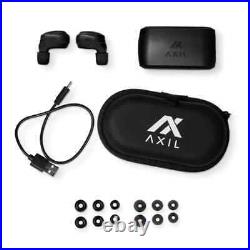 Axil XCOR Wireless Tactical Earbuds withTouch Controls & Bluetooth Black XCOR-R