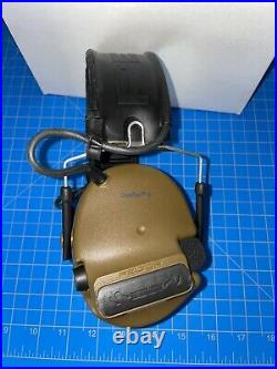 BRAND NEW 3M PELTOR ComTac V Hearing Defender Headset Coyote Brown