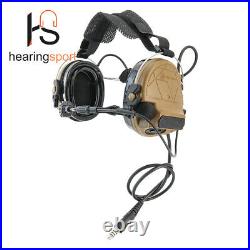 Back Headband Electronic Tactical Headset TSC5 Hearing Protection for Airsoft