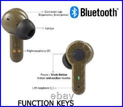 Billman's Tactical Electronic Earplugs with Bluetooth? Noise Cancelling