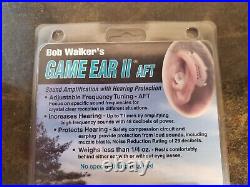 Bob Walker's Game Ear 2 AFT Sound Amplification With Hearing Protection