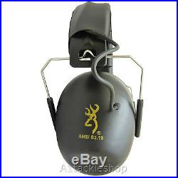Browning Midas Electronic Shooting Hearing Protection Muffs Ear Defenders