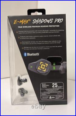 Caldwell 1136234 E-Max Shadows Pro True Wireless Earplugs NEW IN BOX