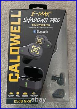 Caldwell E-Max Shadows Pro 25 dB Wireless Shooting Earplugs