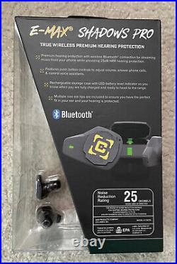 Caldwell E-Max Shadows Pro 25 dB Wireless Shooting Earplugs