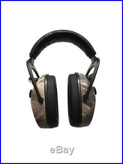 Camo Electronic Ear Defenders for rifle & shotgun shooting stalking, game, clay