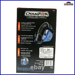Champion Targets 40981 Vanquish Hearing Protection Electronic Hearing Muff Blue