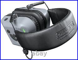 Champion Vanquish Pro Electronic Hearing Protection Earmuff Gray 40980
