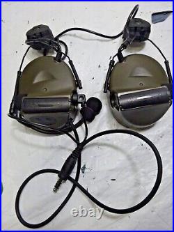 Closed-Ear Electronic Hearing Protection Earmuffs Communication Headset Helmet
