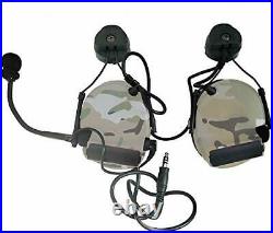 Closed-Ear Electronic Hearing Protection Earmuffs & Communication Headset wit